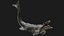 3D Mosa saurus Rigged 3D