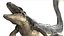 3D Mosa saurus Rigged 3D