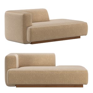 Terrain Caramel Boucle Halfback Daybed