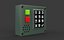 キーパッド 3D モデル
