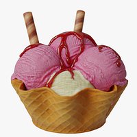 Sundae Waffle Cup