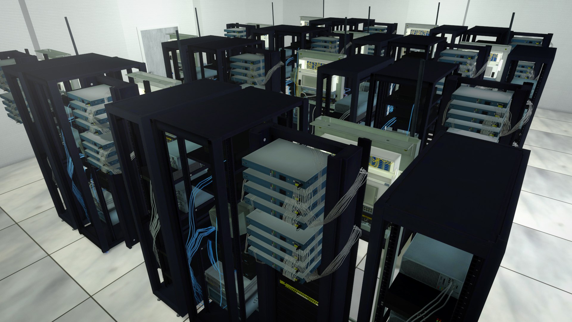 3D Server Rack Pack - TurboSquid 2298247