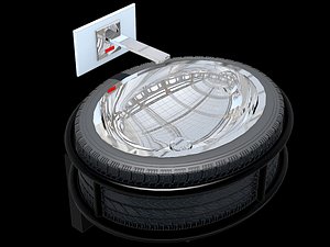 tyre sink 3d model