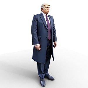 3D Donald Trump2