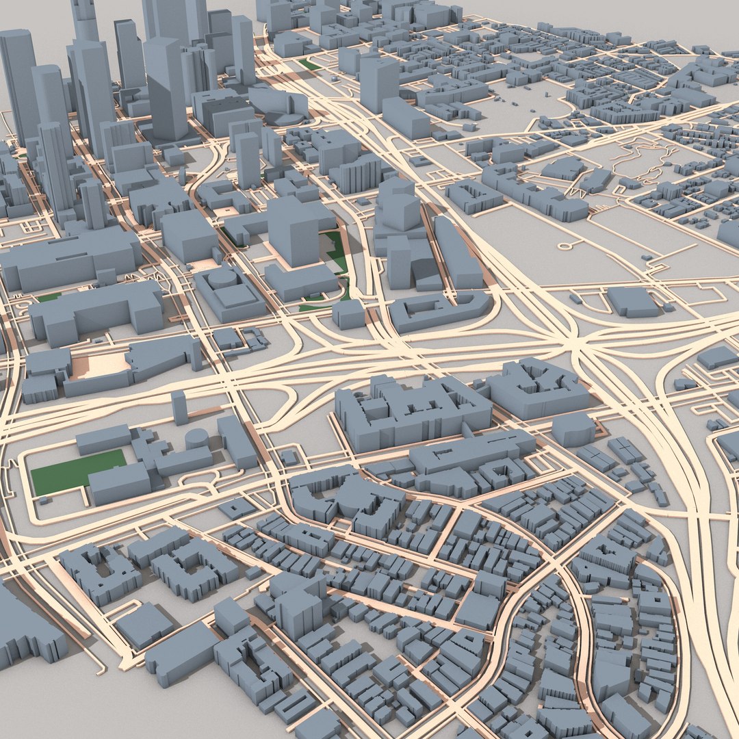 3D Los Angeles City USA TurboSquid 2293716