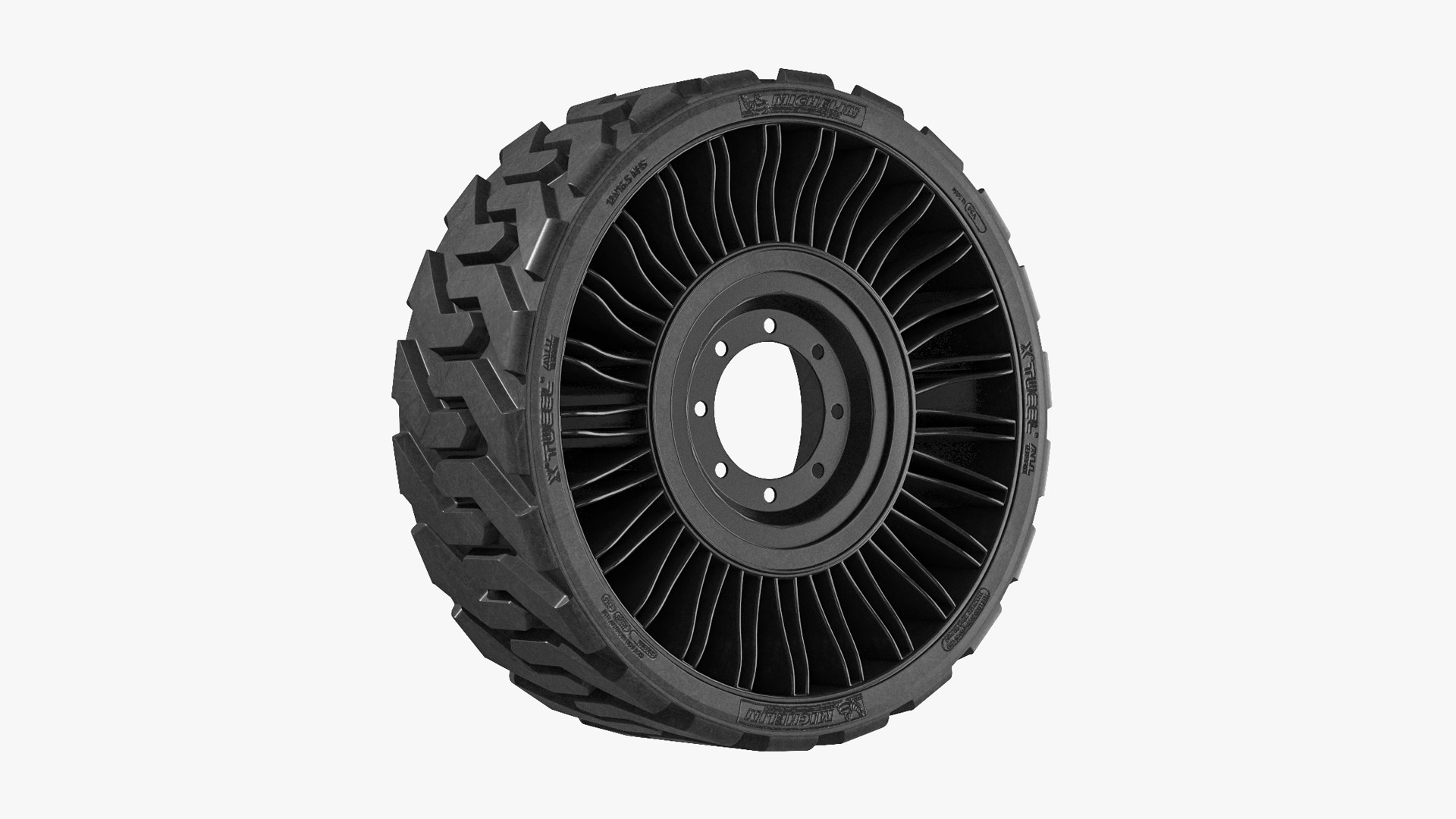 Airless Tire Michelin All Terrain 3D model preview