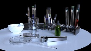 3D chemistry glassware test