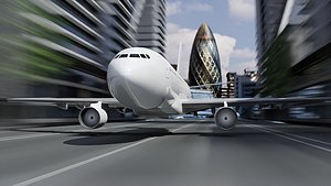 Boeing 737 Commercial Airliner 3D model
