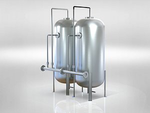 vertical capacity metering 3D model