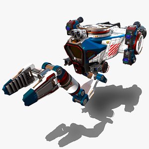 3D SCARAB Multi purpose Vehicle Spacecraft