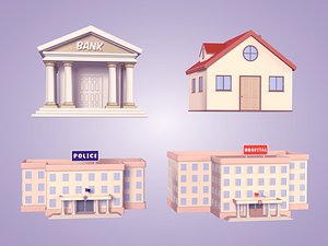 3D Buildings Pack