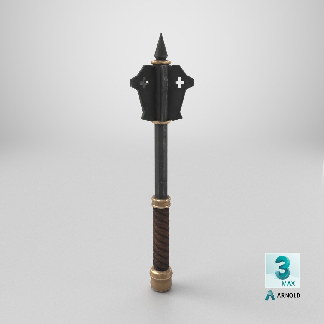 3D model Stylized Mace https://p.turbosquid.com/ts-thumb/br/eKaqNh/l4/stemcell_max_arnold_render/png/1701195005/1920x1080/fit_q87/8382d953cb215d7ed31d4bfa43849591fec3786f/stemcell_max_arnold_render.jpg