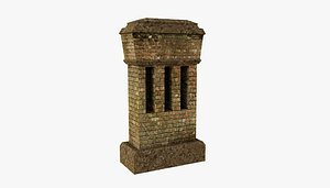 3D model Free old Chimney