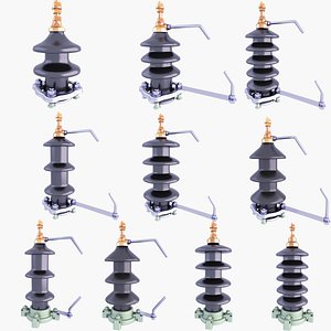 Transformer Electrical Insulators v4 model