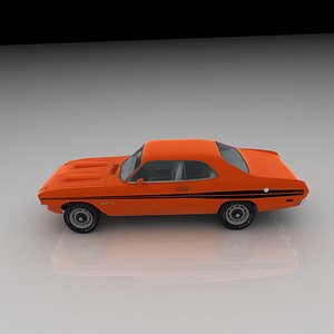 dodge demon dart 3d max