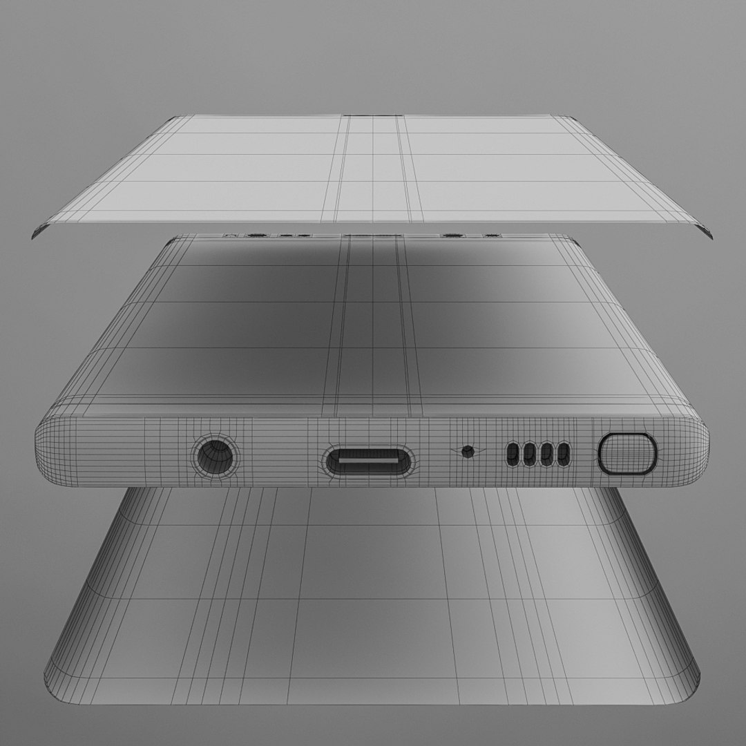 Samsung galaxy note 8 3D model - TurboSquid 1205633