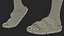 Womens Feet in Casual Flip-Flops