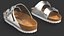 Womens Feet in Casual Flip-Flops