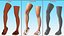Womens Feet in Casual Flip-Flops
