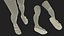 Womens Feet in Casual Flip-Flops