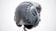 F-35 Flight Helmet Detailed PBR