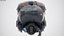 F-35 Flight Helmet Detailed PBR