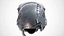 F-35 Flight Helmet Detailed PBR