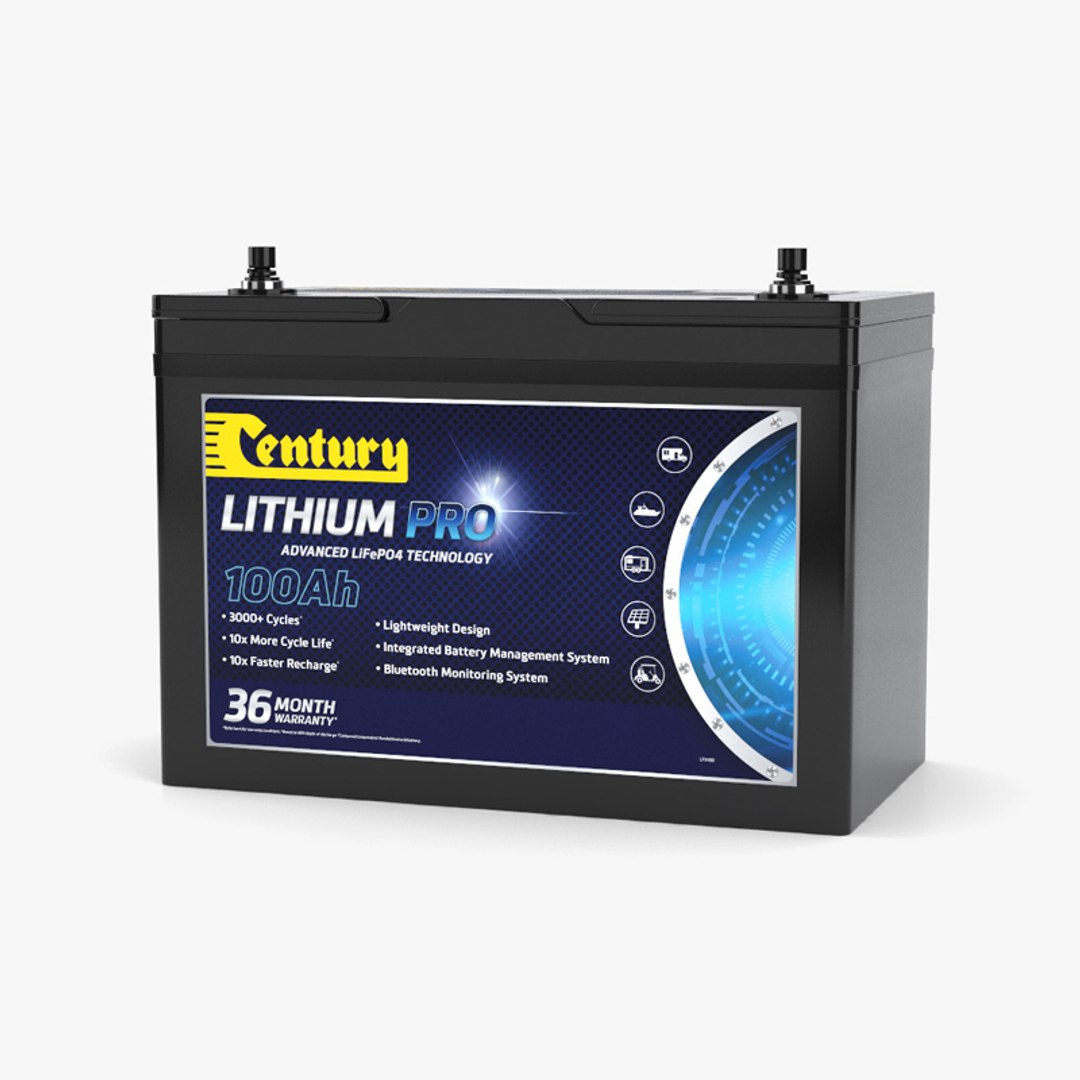 modelo 3d Century Lithium Pro Battery - TurboSquid 1979524