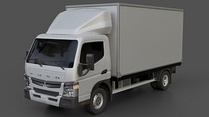 Mitsubishi fuso Canter 515 Rigged model