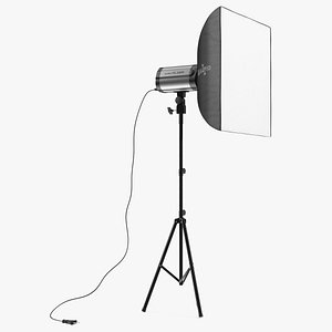 Studio Softbox Light on Tripod