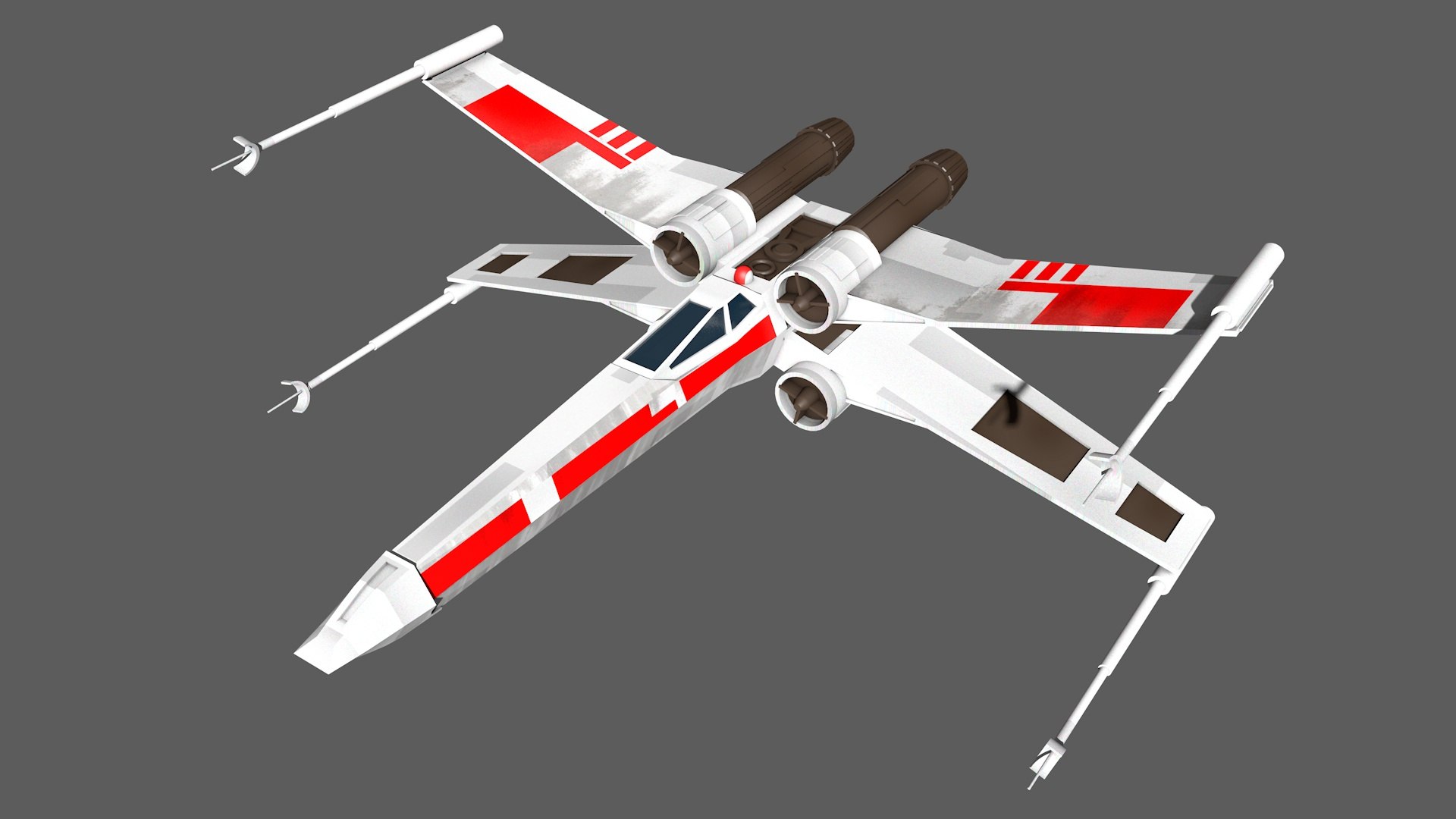 X Wing 3D Model - TurboSquid 2077593