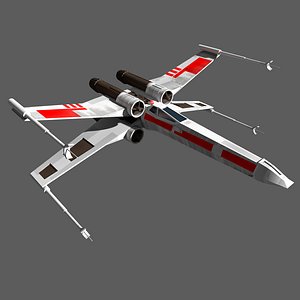 X-Wing 3D Models for Download | TurboSquid