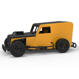 Dwarf car Scale 1 to 25 3D