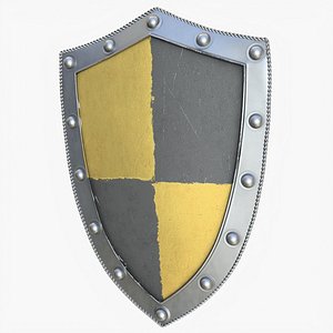 3D IronShield 01 d model