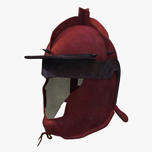 3D model Roman Auxiliary Cavalry Helmet Type E