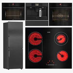 3D model asko appliance set
