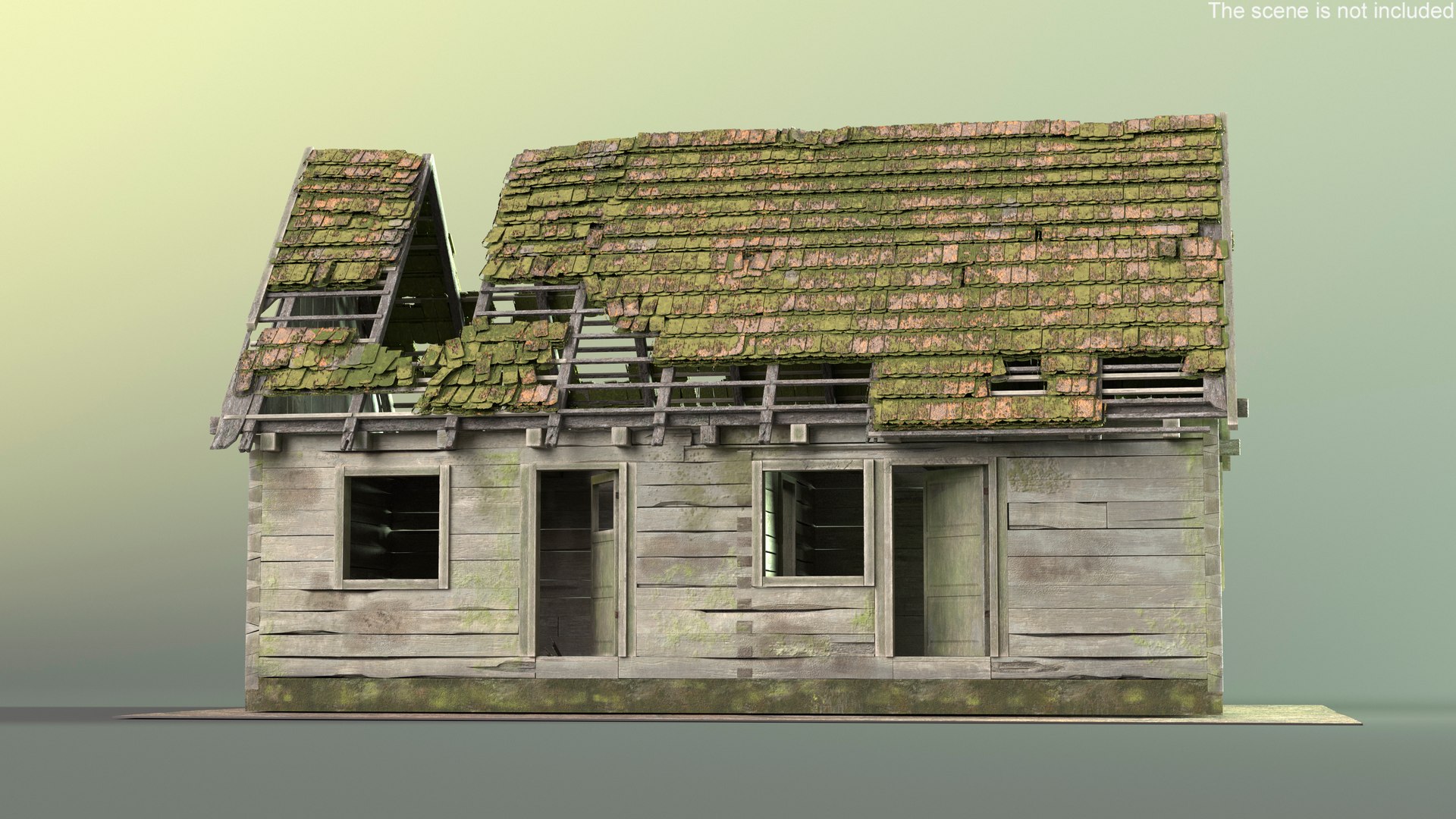 Abandoned Wooden Cabin 3D model https://p.turbosquid.com/ts-thumb/bs/PJfnU1/ya/abandoned_wooden_cabin_005/jpg/1746154038/1920x1080/fit_q87/4b62a1aa448b56946a34aef0597175b756bde2ce/abandoned_wooden_cabin_005.jpg
