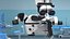 Precision Surgical Microscope Leica M530 OHX Rigged 3D model