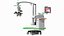 Precision Surgical Microscope Leica M530 OHX Rigged 3D model