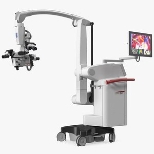 Precision Surgical Microscope Leica M530 OHX Rigged