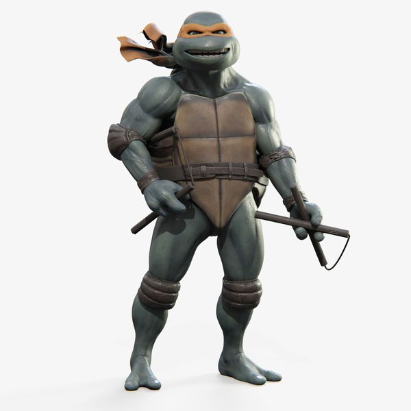 michelangelo teenage mutant ninja turtles model