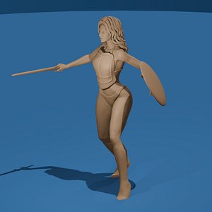 3D Sexy Warrior