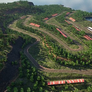3D Car Race Track Game Template