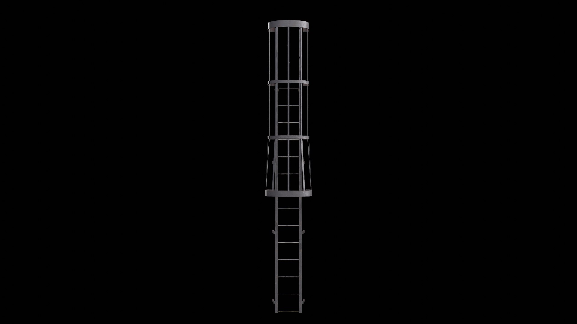 3D Cage - Safety Step - TurboSquid 1633893