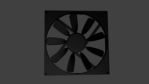 3D pc fan model