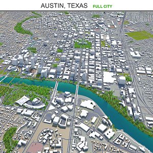 3D Austin Texas model
