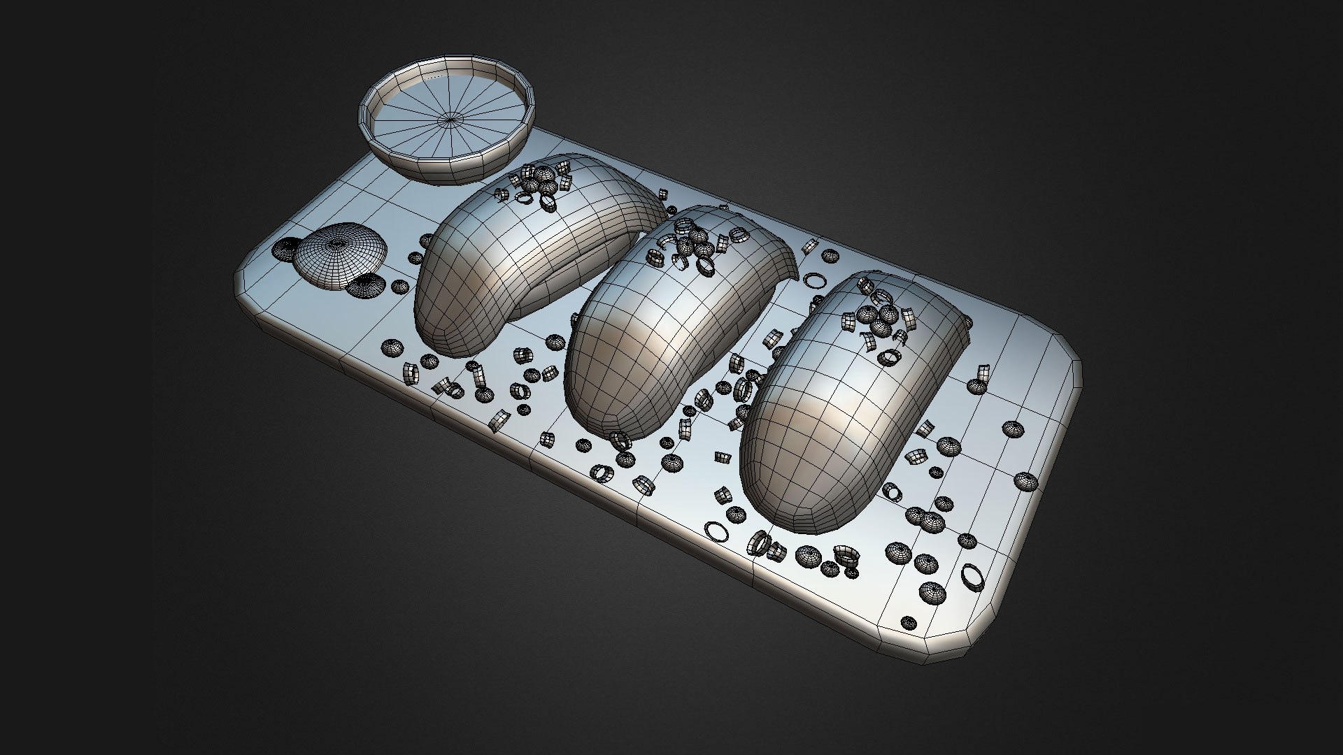 Sushi Low Poly Model - TurboSquid 1830673