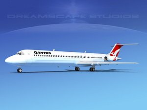 Douglas DC-9-50 Qantas