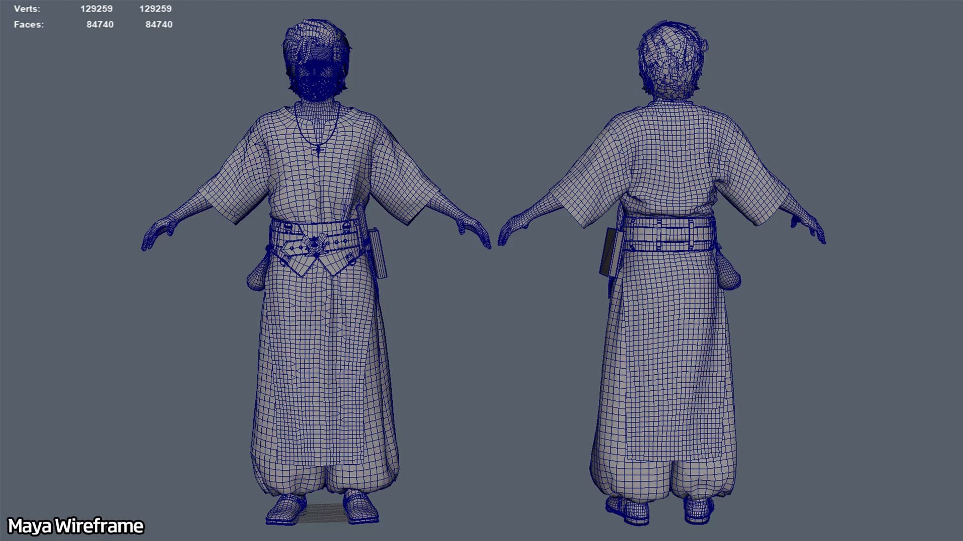 3D Medieval Priest Model - TurboSquid 2166710