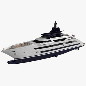 3D Willie Star Luxury Yacht Dynamic Simulation model